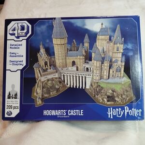 NEW Harry Potter Hogwarts Castle 4D Build  Puzzle